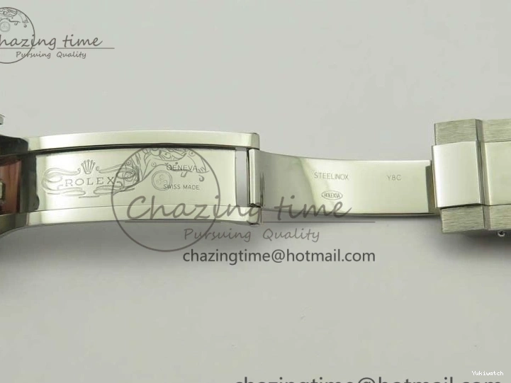 ARF on 1:1 Bracelet Best SH3135 116622 Edition Blue Dial SS Yacht-Master 0115